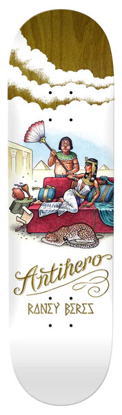 AntiHero Beres Flatulent Beauties Deck (White) 8.75"