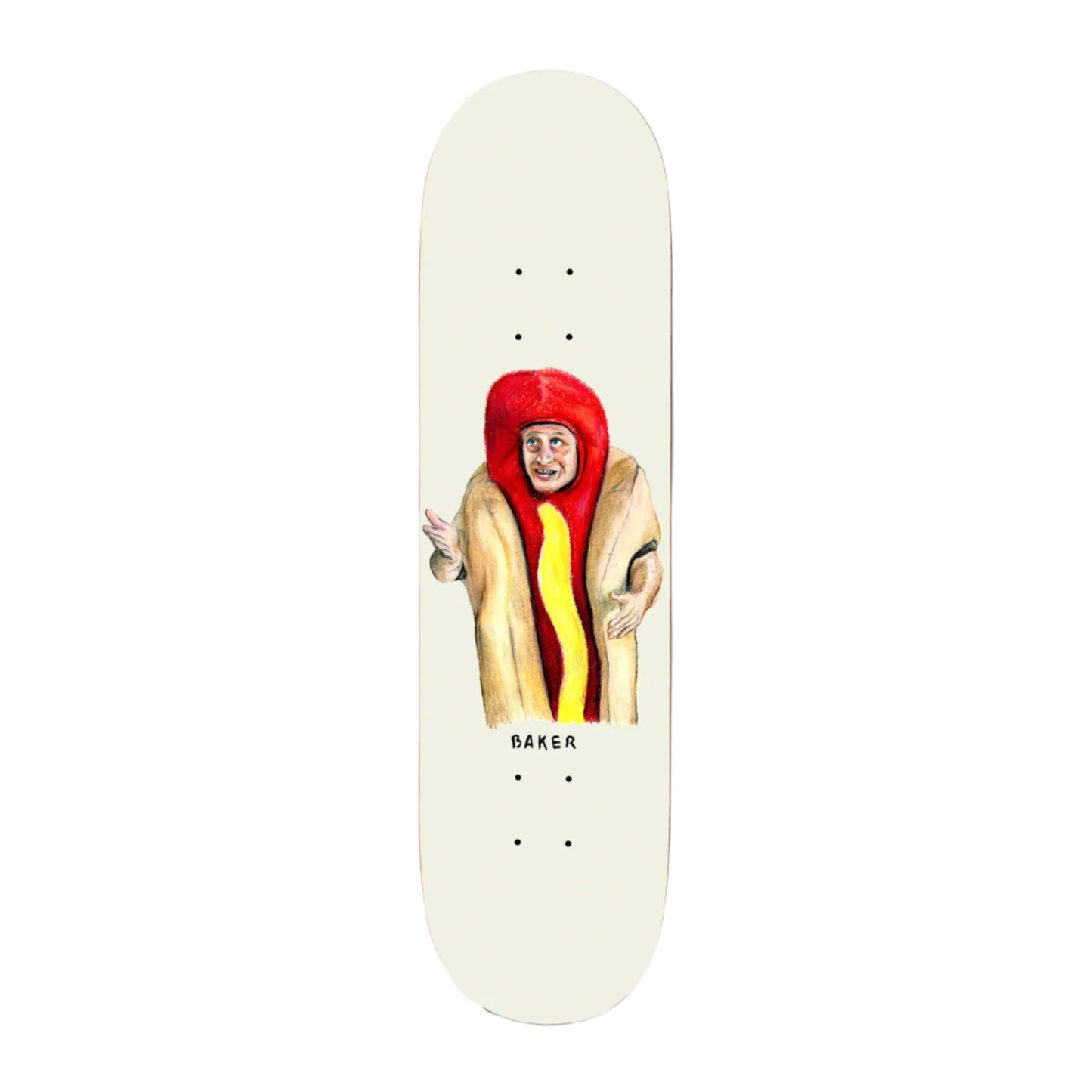 Baker Spanky Tim Robinson Raaandomm Skateboard Deck 8.25"