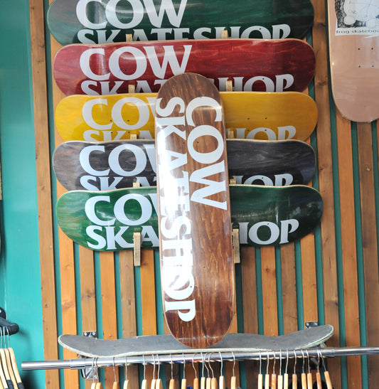 'Lost Dog' Shop Board 8.25" Classic Shape (Brown)