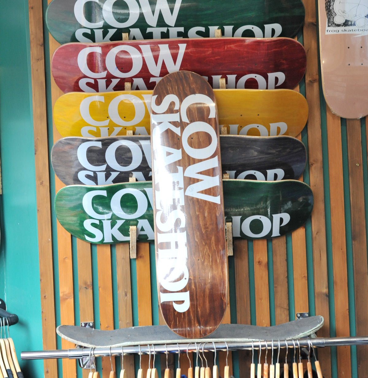 'Lost Dog' Shop Board 8.75" Classic Shape (Brown)