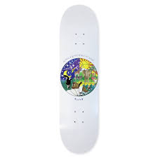 Skate Cafe Great Place Deck 8.7" (White)