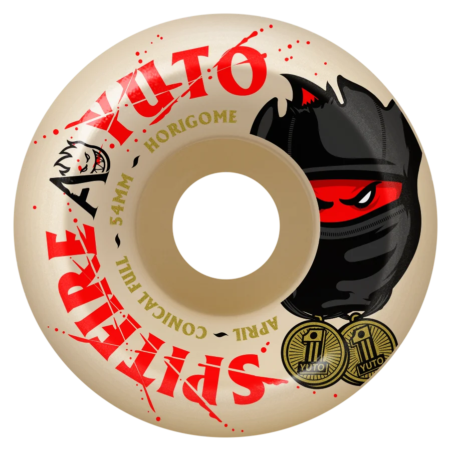 Spitfire F4 99Du April Yuto Conical Full 54mm (Natural)