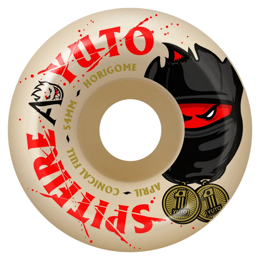 Spitfire F4 99Du April Yuto Conical Full 54mm (Natural)