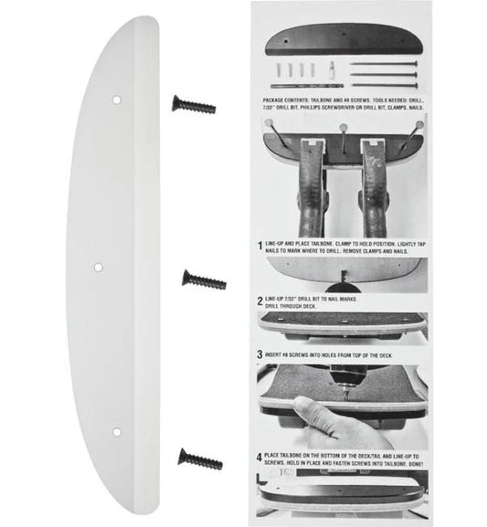 Powell Peralta Tailbone 8" - White
